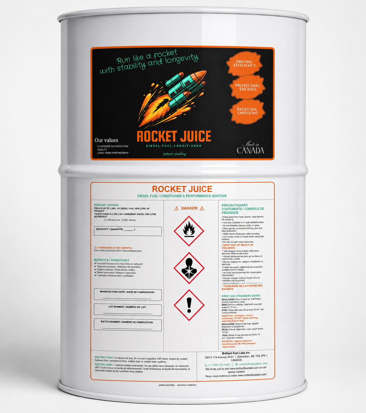Rocket Juice - 205L